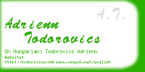 adrienn todorovics business card